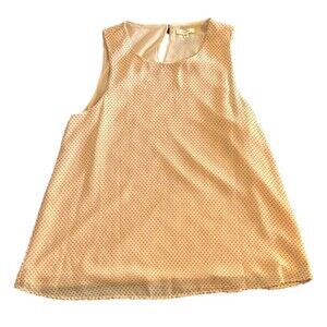 Pleione Sleeveless Lined Blouse XS